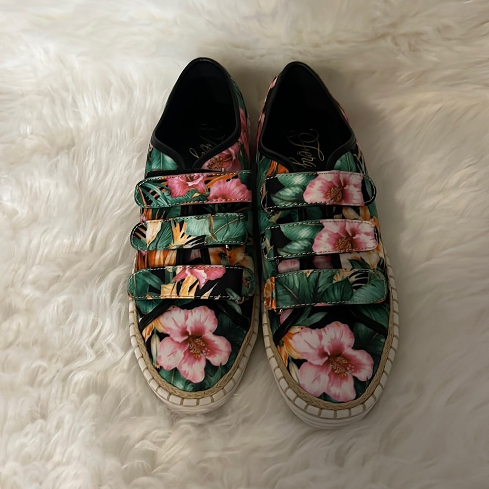 Fergie Floral Sneakers